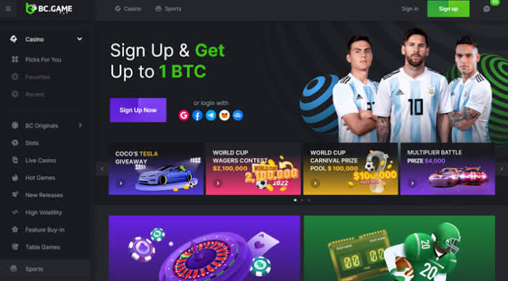 Experience the Excitement of BC.Game Online Casino in Latvia